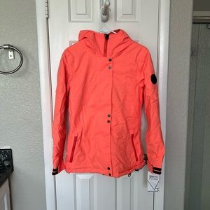APERTURE Bright Orange Snow Jacket